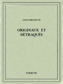 Originaux et détraqués - Fréchette, Louis - Bibebook cover