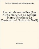 Recueil de nouvelles (Les Nuits blanches-Le Moujik Marey-Krotkaïa-La Centenaire-L&#039;Arbre de Noël) - Dostoyevsky, Fyodor Mikhailovich - Bibebook cover