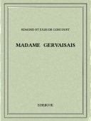 Madame Gervaisais - Goncourt, Edmond et Jules de - Bibebook cover
