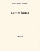 Contes bruns - Balzac, Honoré de - Bibebook cover
