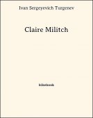 Claire Militch - Turgenev, Ivan Sergeyevich - Bibebook cover