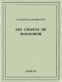 Les chants de Maldoror - Lautréamont - Bibebook cover