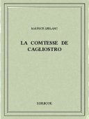 La comtesse de Cagliostro - Leblanc, Maurice - Bibebook cover