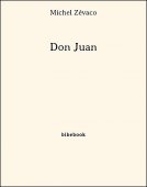 Don Juan - Zévaco, Michel - Bibebook cover