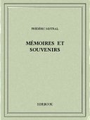Mémoires et souvenirs - Mistral, Frédéric - Bibebook cover