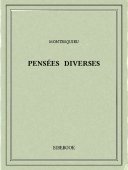 Pensées diverses - Montesquieu, Charles-Louis de Secondat - Bibebook cover