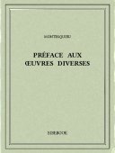 Préface aux œuvres diverses - Montesquieu, Charles-Louis de Secondat - Bibebook cover