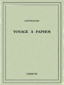 Voyage à Paphos - Montesquieu, Charles-Louis de Secondat - Bibebook cover