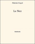 Le Nez - Gogol, Nikolai - Bibebook cover