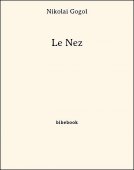 Le Nez - Gogol, Nikolai - Bibebook cover