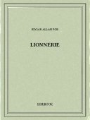 Lionnerie - Poe, Edgar Allan - Bibebook cover