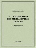 La conspiration des milliardaires III - Rouge, Gustave Le - Bibebook cover