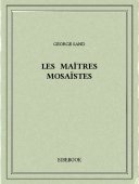 Les maîtres mosaïstes - Sand, George - Bibebook cover