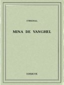 Mina de Vanghel - Stendhal - Bibebook cover