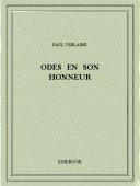 Odes en son honneur - Verlaine, Paul - Bibebook cover